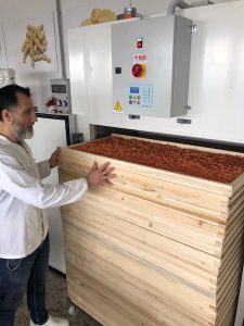 Essiccazione della pasta con essiccatoio statico