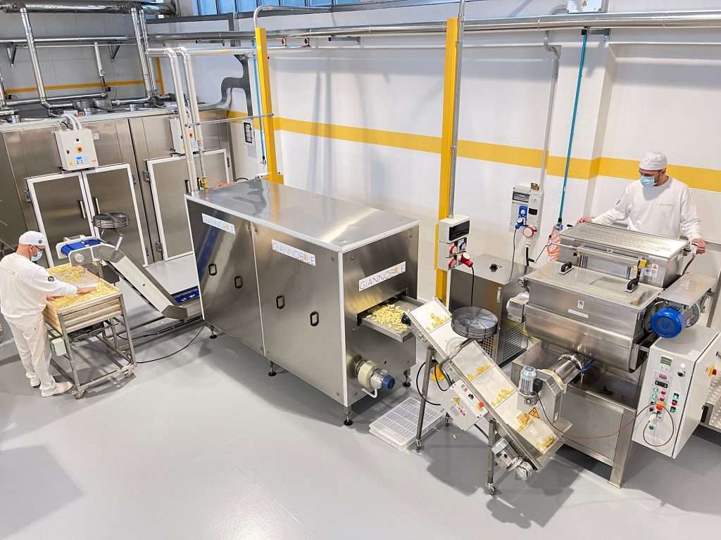 linea produzione pasta