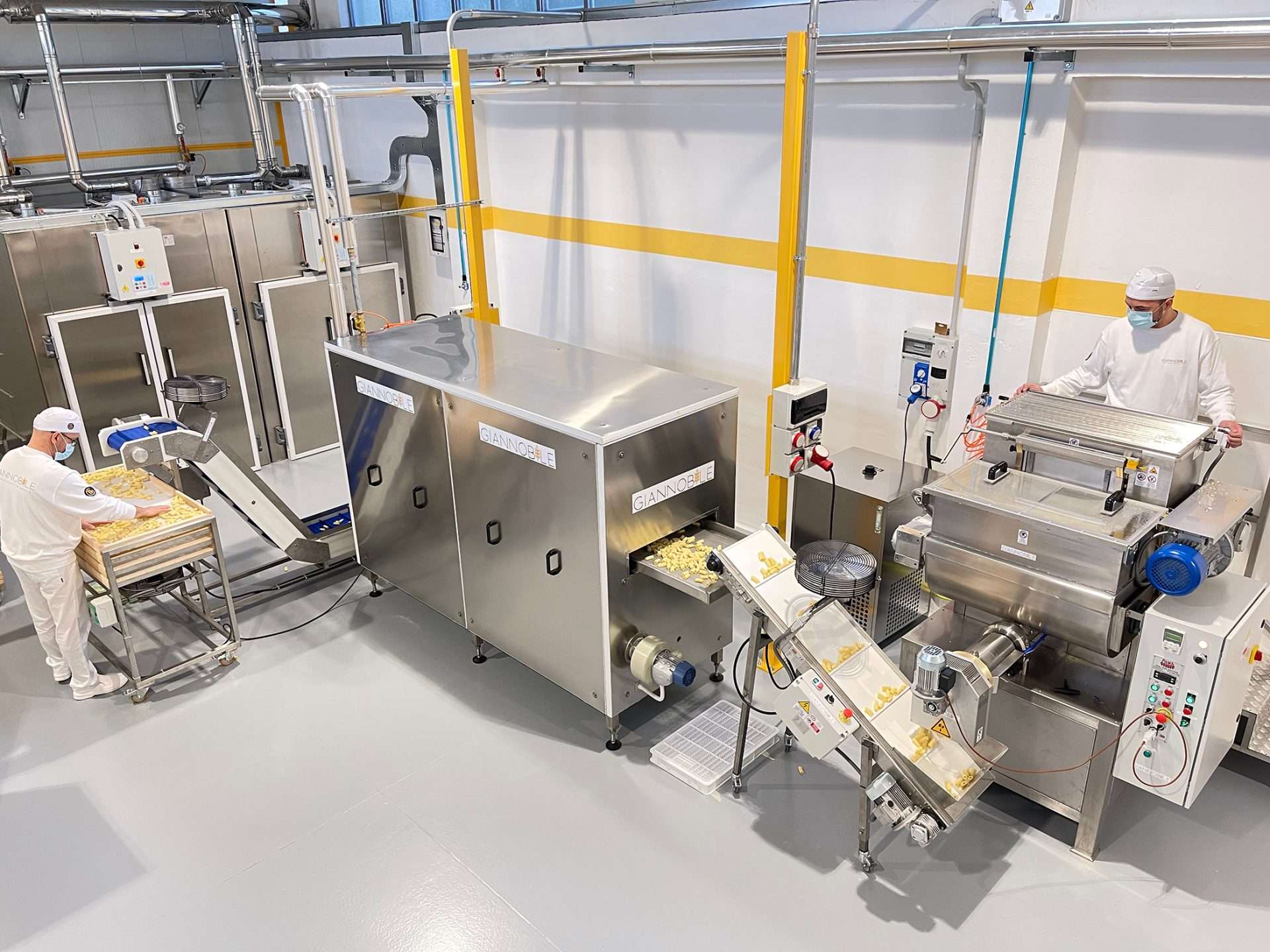 linea produzione pasta