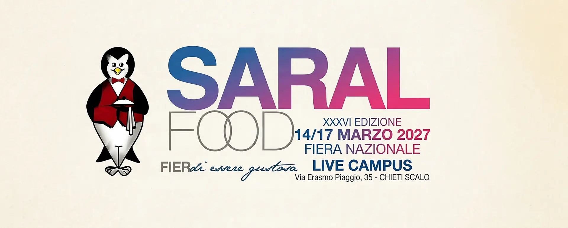 fiera saral food chieti marzo 2027
